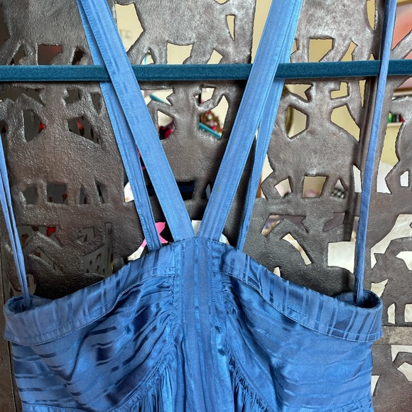 💙👗Armani Exchange Silk/Cotton Halter Baby Doll👗 - Picture 2 of 6